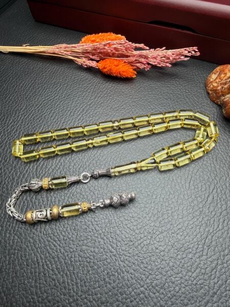 Rus Kaya Damla Kehribar Tesbih