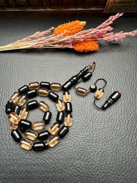 Kapsül Model Ateş Kehribar Tesbih