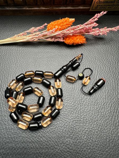 Kapsül Model Ateş Kehribar Tesbih