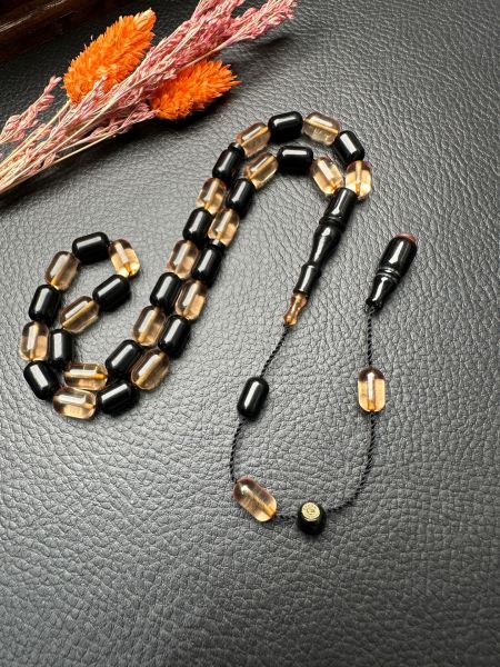 Kapsül Model Ateş Kehribar Tesbih