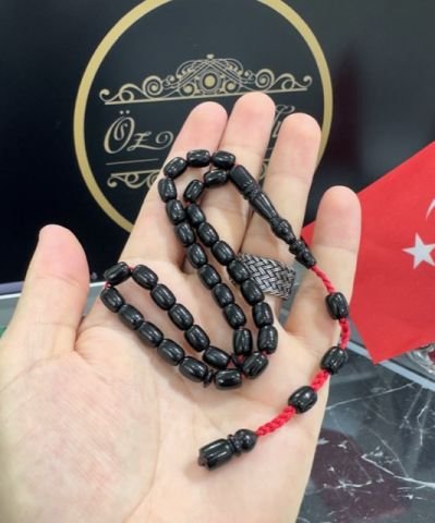 Kapsül Model Siyah Renk İsa Balkaya Katalin Tesbih