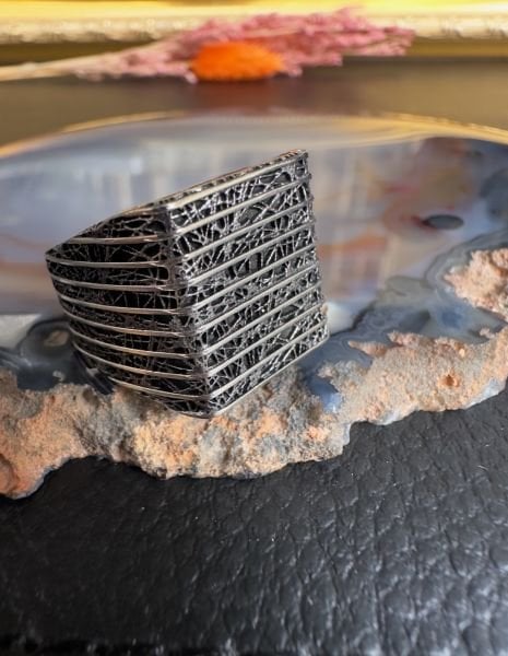 Özel Tasarım Gümüş Erkek Yüzük