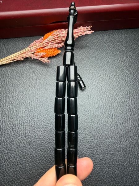 Kesme Model Ateş Kehribar Tesbih