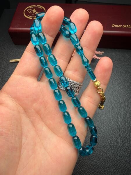 Kapsül Model Ateş Kehribar Tesbih