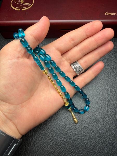 Kapsül Model Ateş Kehribar Tesbih