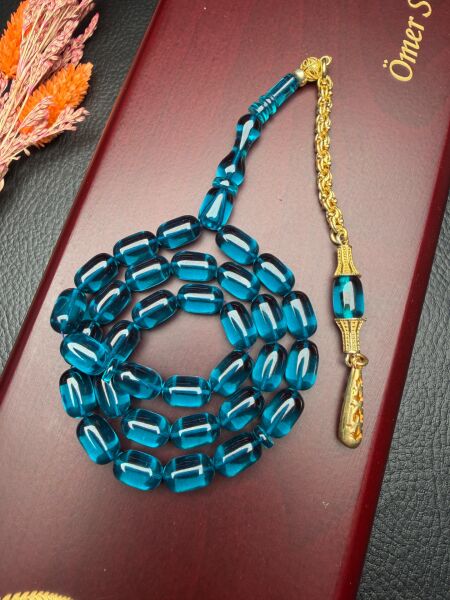 Kapsül Model Ateş Kehribar Tesbih