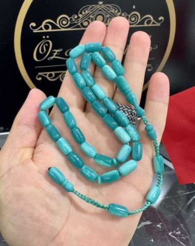 Kapsül Model Turkuaz Renk Yeni Katalin Tesbih