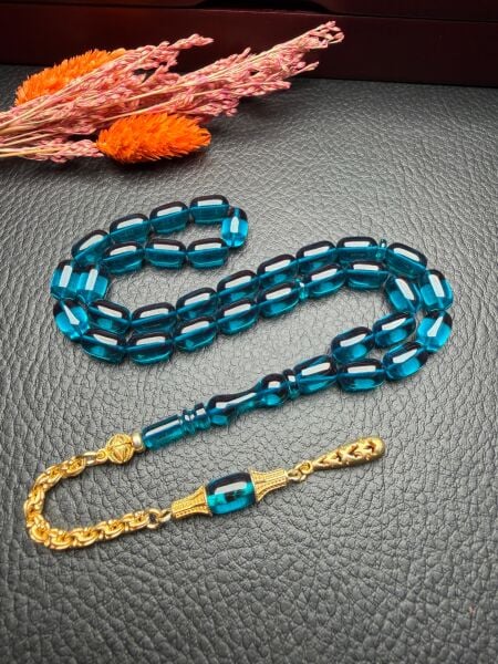 Kapsül Model Ateş Kehribar Tesbih