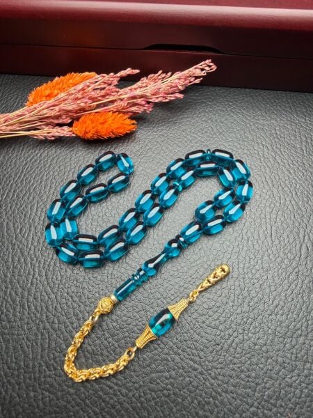 Kapsül Model Ateş Kehribar Tesbih