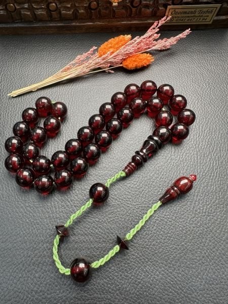 Ateş Kehribar Tesbih