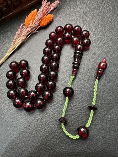 Ateş Kehribar Tesbih