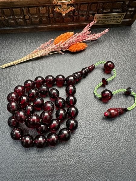 Ateş Kehribar Tesbih