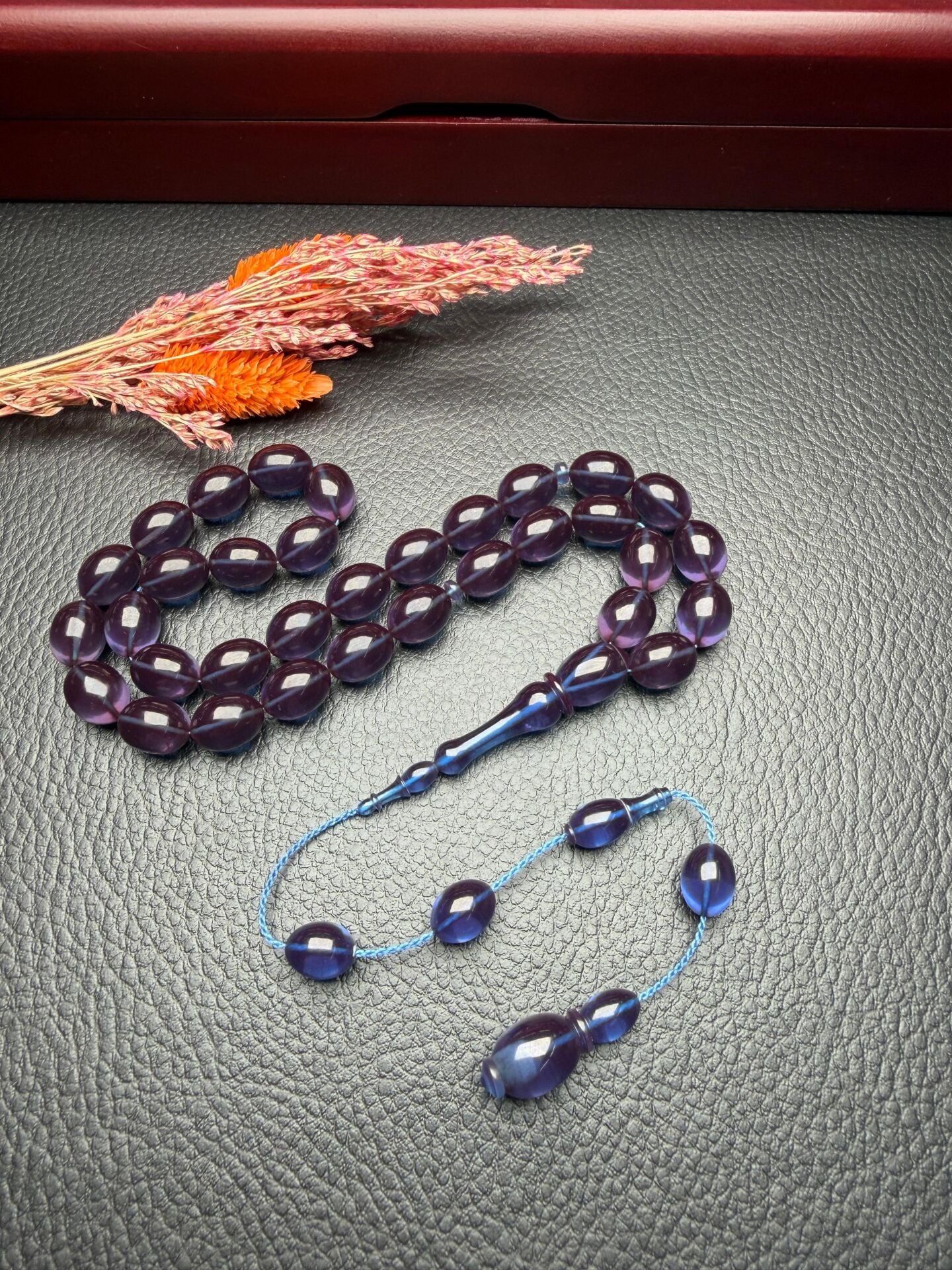 Ateş Kehribar Tesbih