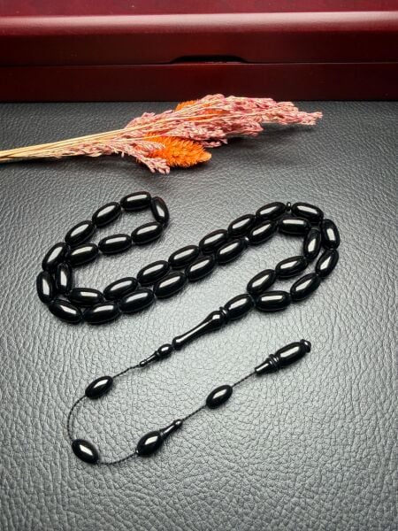 Sıkma Kehribar Tesbih