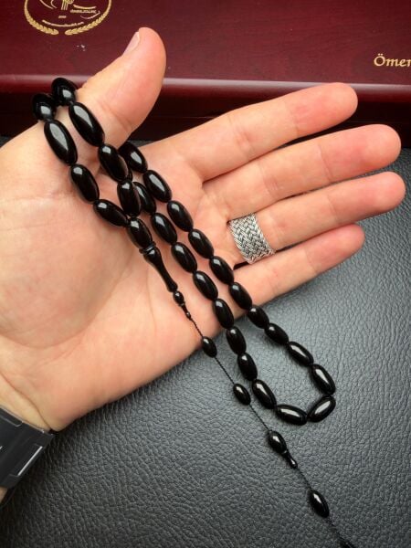 Sıkma Kehribar Tesbih