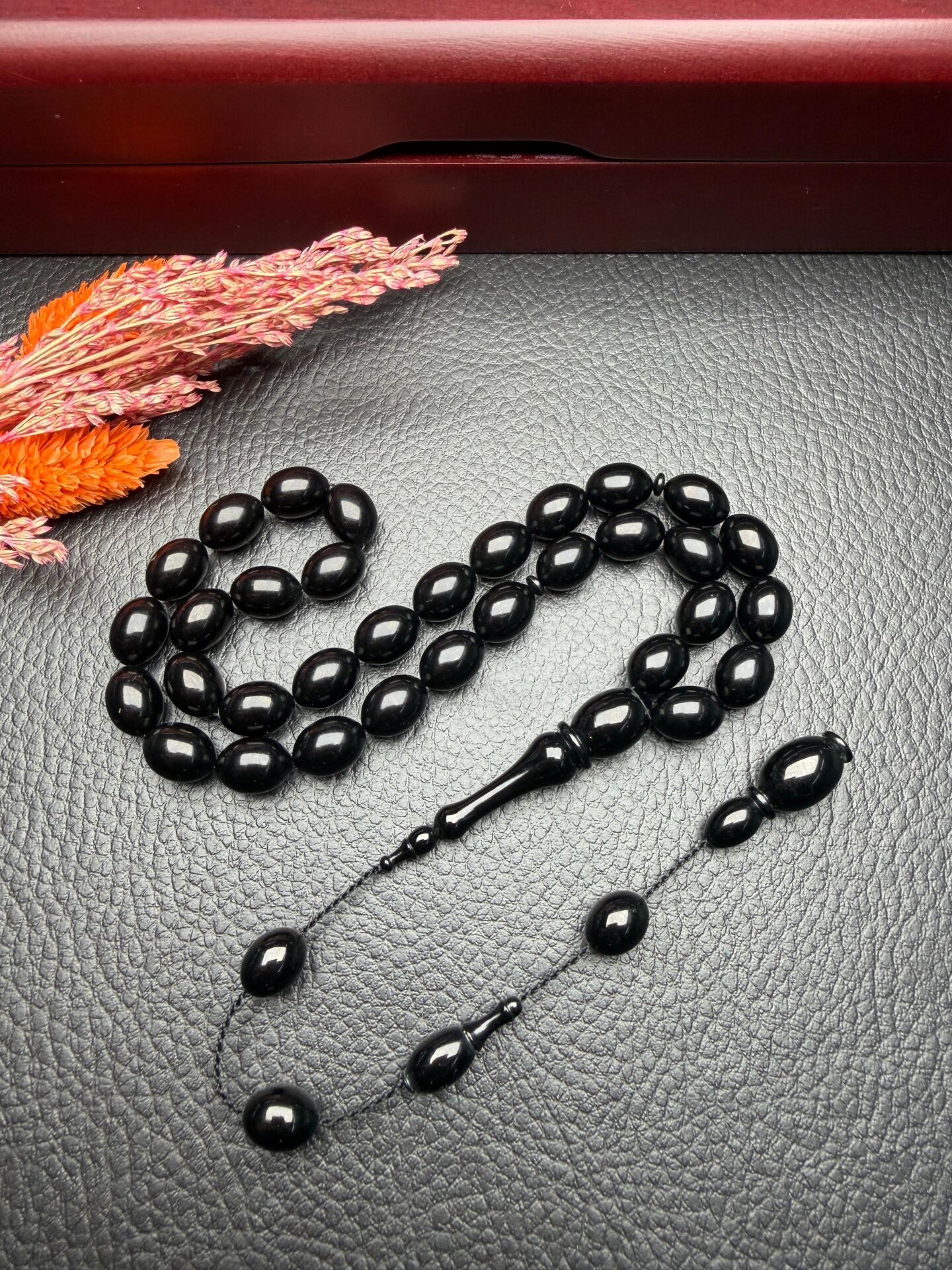 Sıkma Kehribar Tesbih