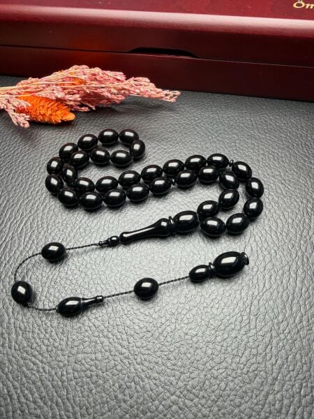 Sıkma Kehribar Tesbih