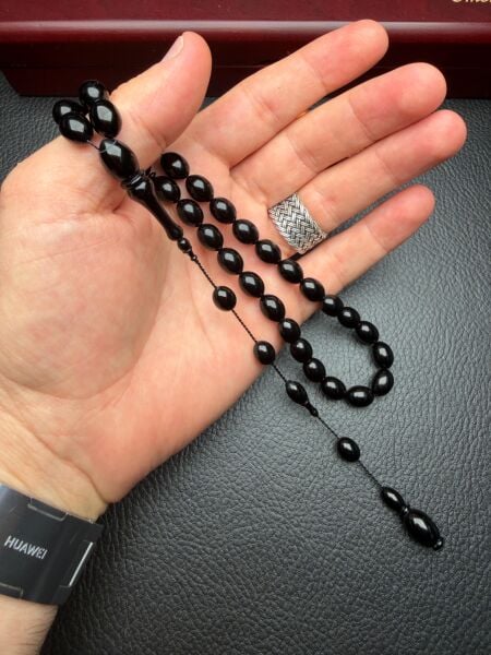 Sıkma Kehribar Tesbih