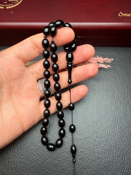 Sıkma Kehribar Tesbih