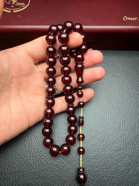 Ateş Kehribar Tesbih