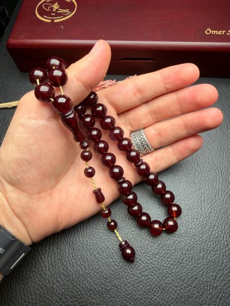 Ateş Kehribar Tesbih