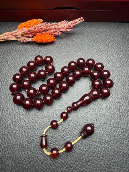 Ateş Kehribar Tesbih