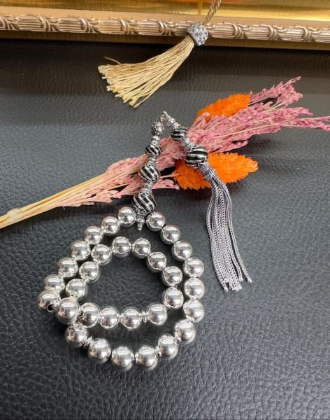 Küre Model Beşiktaş Taraftar Gümüş Tesbih