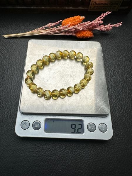 Damla Kehribar Bileklik