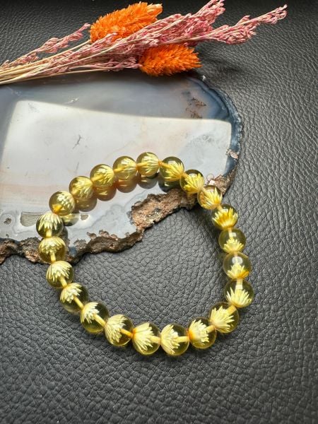 Damla Kehribar Bileklik