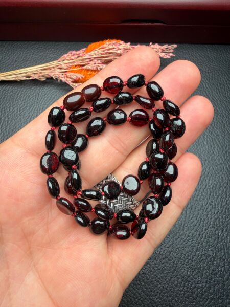 Damla Kehribar Yetişkin Kolye