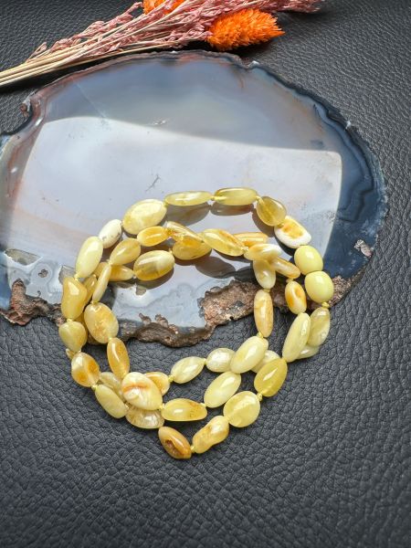 Damla Kehribar Çocuk Kolye