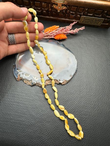 Damla Kehribar Çocuk Kolye