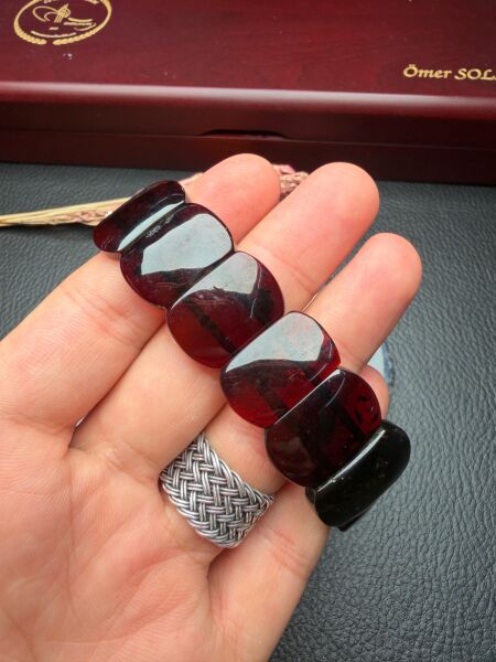 Damla Kehribar Bileklik