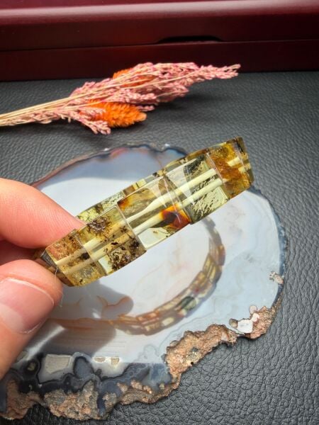 Damla Kehribar Bileklik