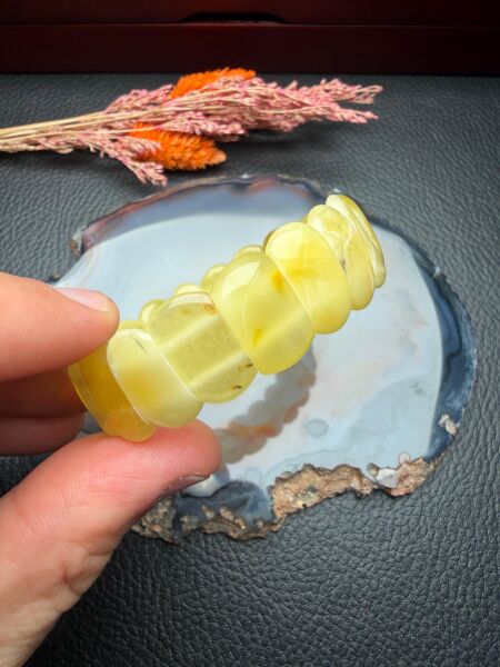 Damla Kehribar Bileklik