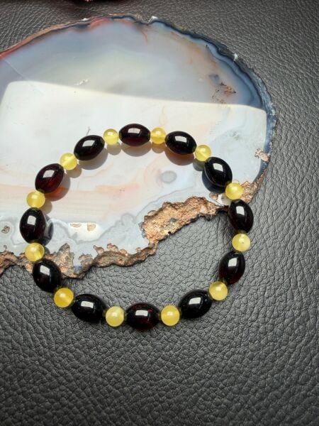 Damla Kehribar Bileklik