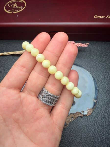 Damla Kehribar Bileklik