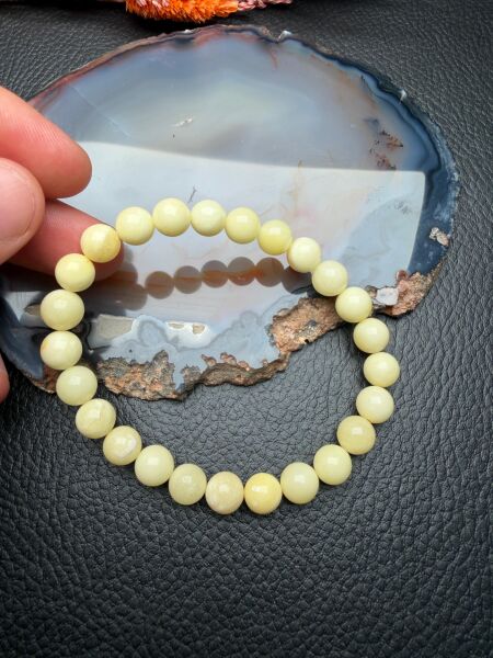 Damla Kehribar Bileklik