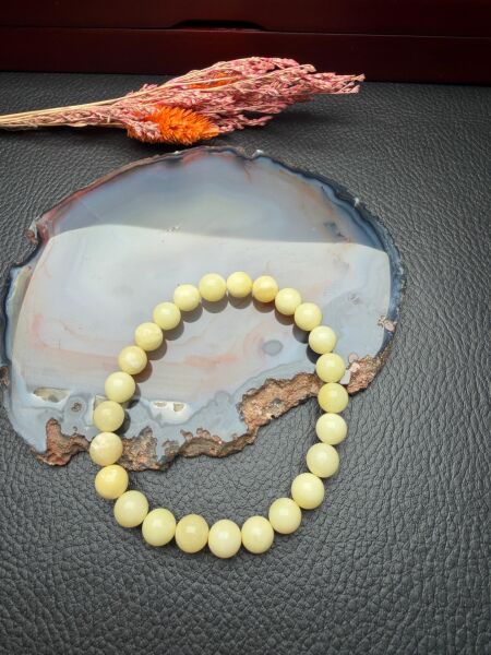 Damla Kehribar Bileklik