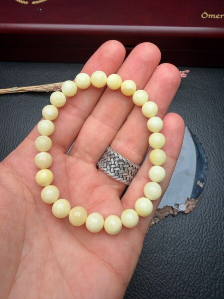 Damla Kehribar Bileklik