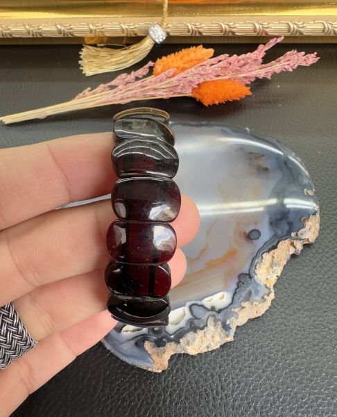 Rolex Model Damla Kehribar Bileklik