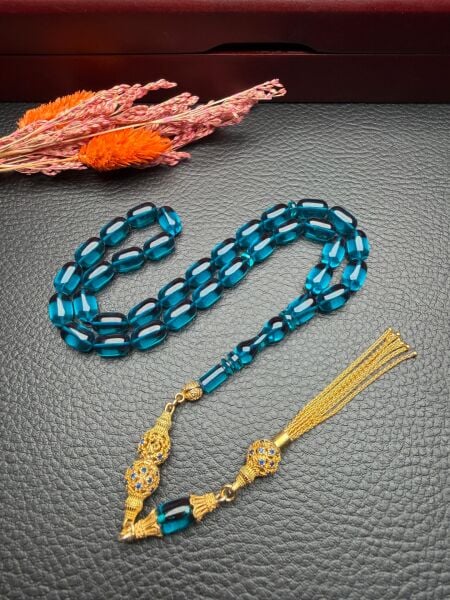 Kapsül Model Ateş Kehribar Tesbih