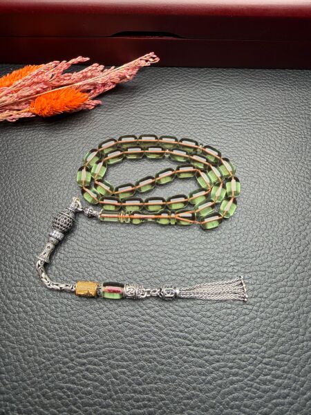 Kapsül Model Ateş Kehribar Tesbih