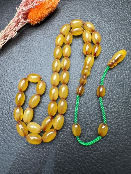 Bayram Bulut Usta Dizayn Osmanlı Sıkma Kehribar Tesbih