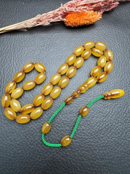 Bayram Bulut Usta Dizayn Osmanlı Sıkma Kehribar Tesbih