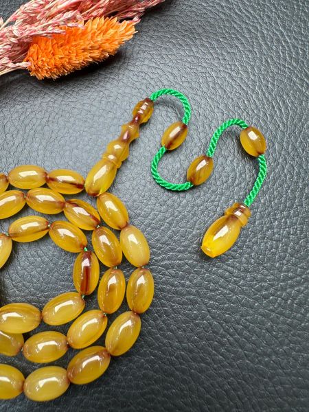 Bayram Bulut Usta Dizayn Osmanlı Sıkma Kehribar Tesbih