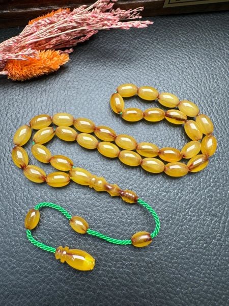 Bayram Bulut Usta Dizayn Osmanlı Sıkma Kehribar Tesbih