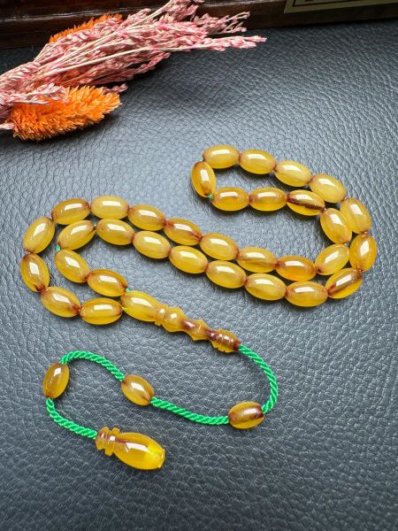 Bayram Bulut Usta Dizayn Osmanlı Sıkma Kehribar Tesbih