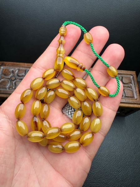 Bayram Bulut Usta Dizayn Osmanlı Sıkma Kehribar Tesbih