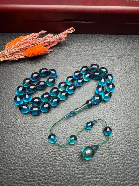 Blok Zar Kehribar Tesbih